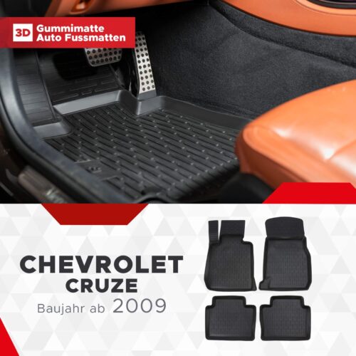 Chevrolet Cruze ab 2009 – Fussmatten 3D