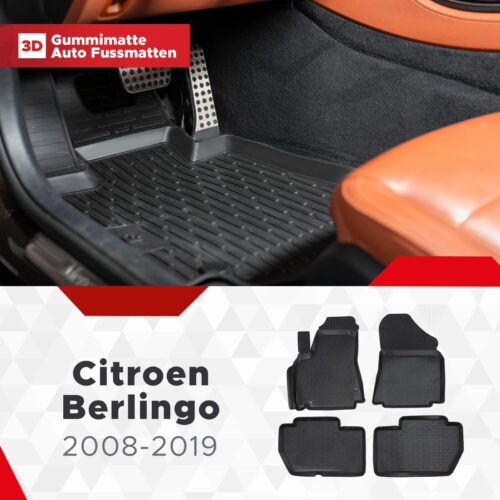 Citroen Berlingo 2009–2018 – Fussmatten 3D