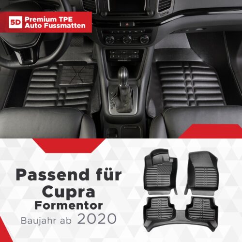 Cupra Formentor ab 2020 – Fussmatten 5D