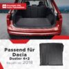 Dacia Duster 4x2 ab 2018 – Kofferraummatte 3D Dacia Duster 4x2 ab 2018 – Kofferraummatte 3D