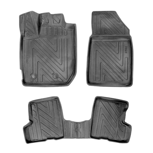 dacia-duster-4x2-ab-2023-fussmatten-3d-carbon-optik-1 Dacia Duster 4x2 ab 2023 – Fussmatten 3D Carbon-Optik