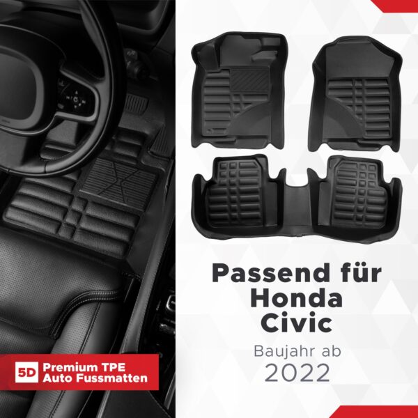 honda-civic-ab-2022-fussmatten-5d-1 Honda Civic ab 2022 – Fussmatten 5D