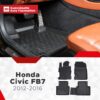 Honda Civic HB (Fb7) 2012–2016 – Fussmatten 3D