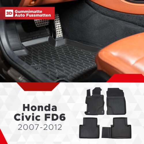 Honda Civic HB (Fd6) 2006–2012 – Fussmatten 3D