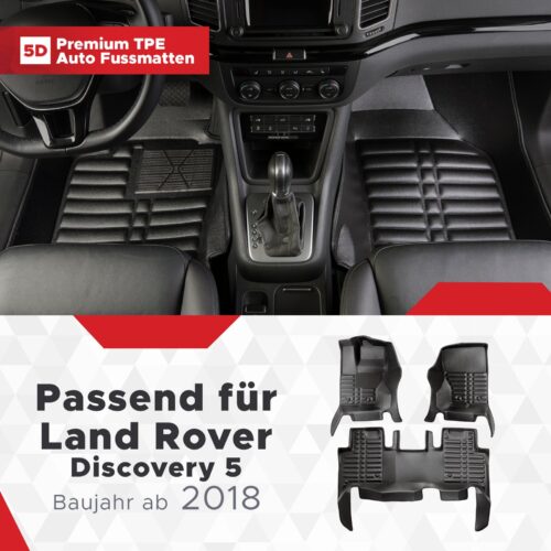 Land Rover Discovery 5 ab 2018 – Fussmatten 5D