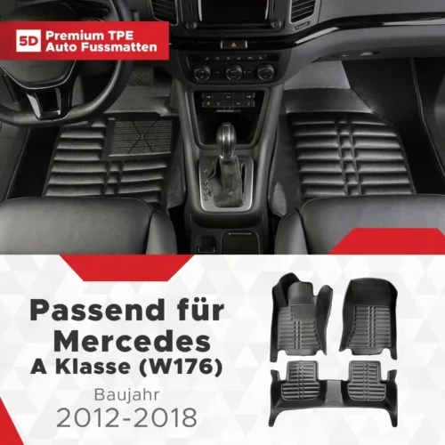 Mercedes A-Klasse (W176) 2012–2018 – Fussmatten 5D