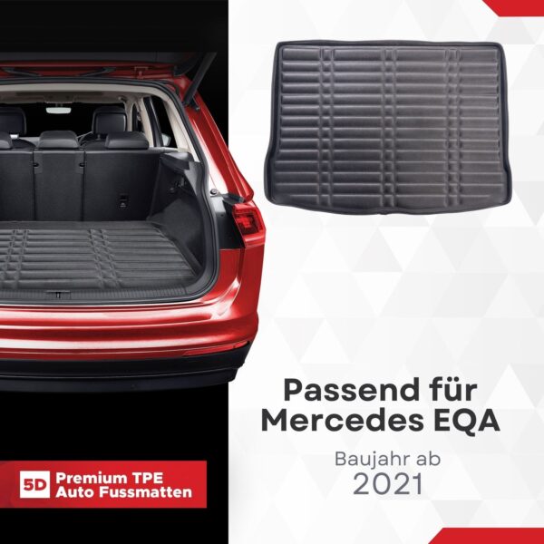 Mercedes EQA ab 2021 – Kofferraummatte 5D Mercedes EQA ab 2021 – Kofferraummatte 5D