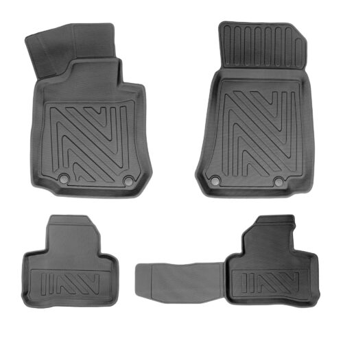 Mercedes GLC (X253) 2015–2022 – Fussmatten 3D Carbon-Optik