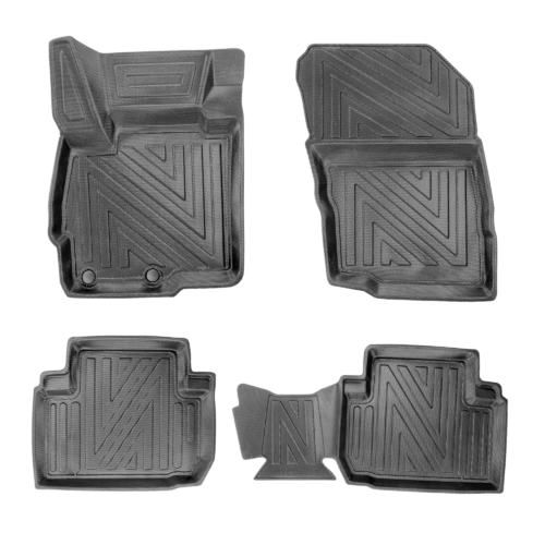 Mitsubishi Outlander Sport 2010–2022 – Fussmatten 3D Carbon-Optik