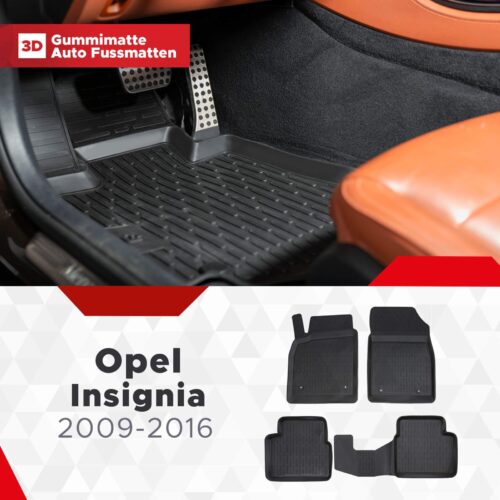 Opel Insignia 2008–2017 – Fussmatten 3D