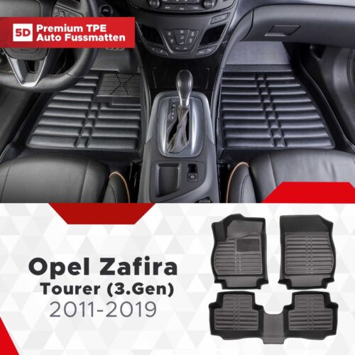Opel Zafira Tourer (3. Gen) 2011–2019 – Fussmatten 5D