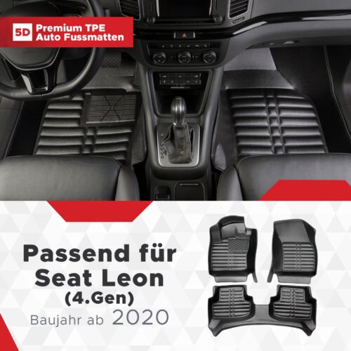 Seat Leon (4. Gen) ab 2020 – Fussmatten 5D