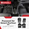 Smart Forfour EQ ab 2017 – Fussmatten 5D