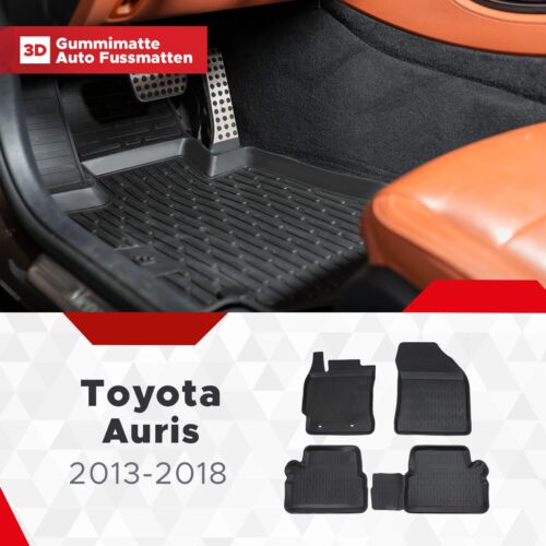Toyota Auris 2012–2018 – Fussmatten 3D