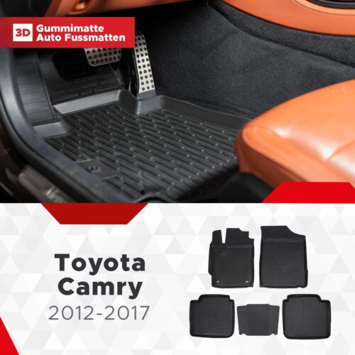 Toyota Camry 50-55 2012–2017 – Fussmatten 3D