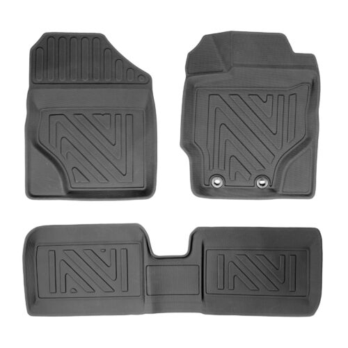Toyota Yaris (3. Gen) 2013–2020 – Fussmatten 3D Carbon-Optik