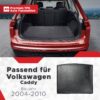 VW Caddy 2004–2010 – Kofferraummatte 3D VW Caddy 2004–2010 – Kofferraummatte 3D